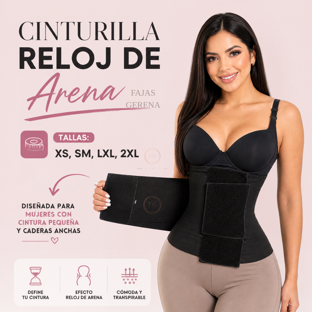 FAJA RELOJ DE ARENA + PAPEL VINIPEL OSMOTICO + ACEITE REDUCTOR
