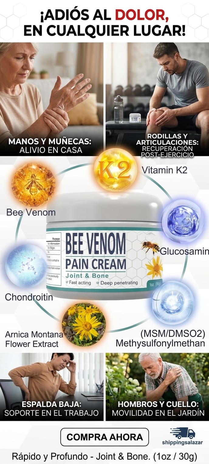 BEE VENOM CREMA PARA LOS DOLORES