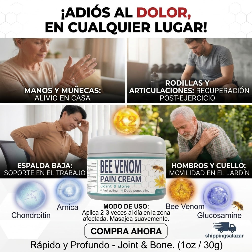 BEE VENOM CREMA PARA LOS DOLORES